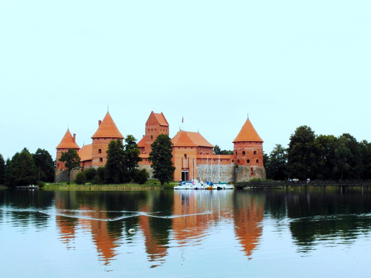  - Aerial Shots of Vilnius and Trakai Castle in Lithuania with  CiCi Li